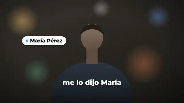 Mención con nombre